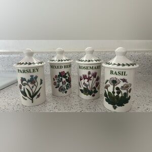 portmeirion botanic garden susan williams ellis spice jar set